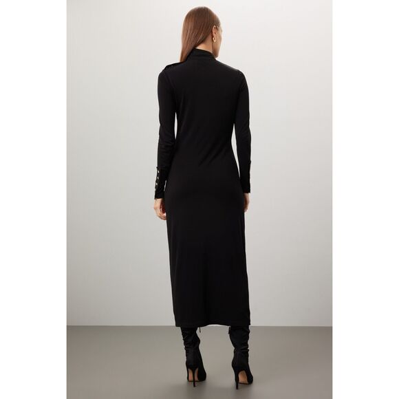 Tory Burch Jersey Turtleneck Dress - Picture 2 of 16